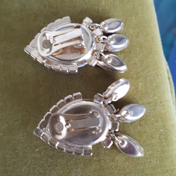 Vintage purple costume clip ons - Picture 6 of 7